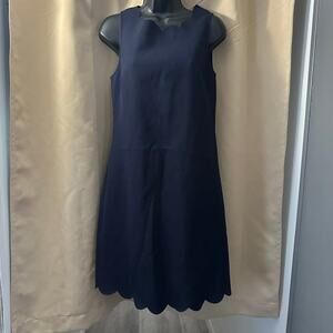 J.Crew Scalloped active dress size 6